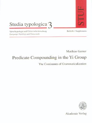 cover image of Predicate Compounding in the Yi-Group